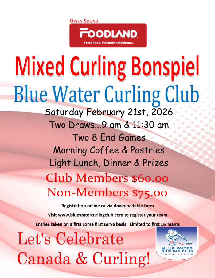 Blue Water Curling Club Mixed Bonspiel
